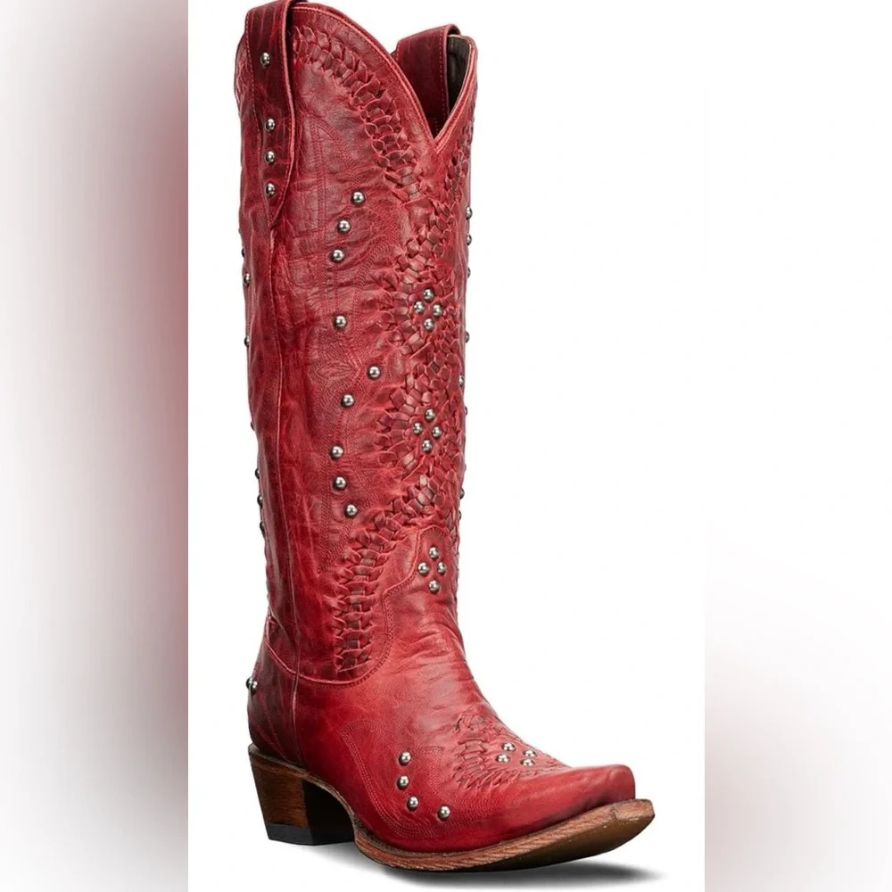 Cowboy Boots for Women- Knee High Western Cowgirl Boots - Picture 7 of 8
